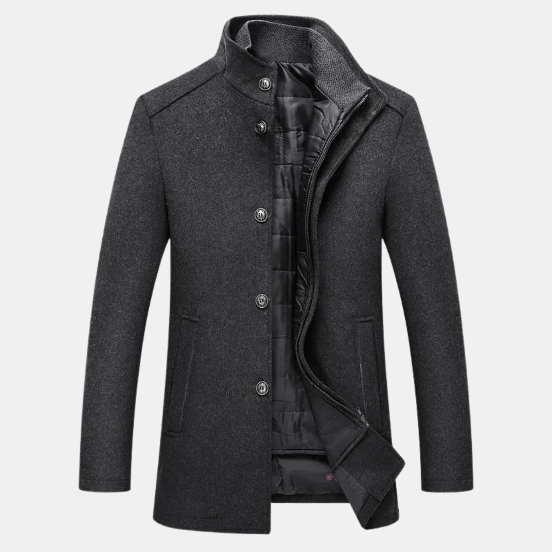 Torino High-Neck Coat