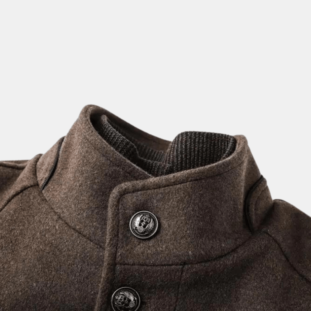Torino High-Neck Coat