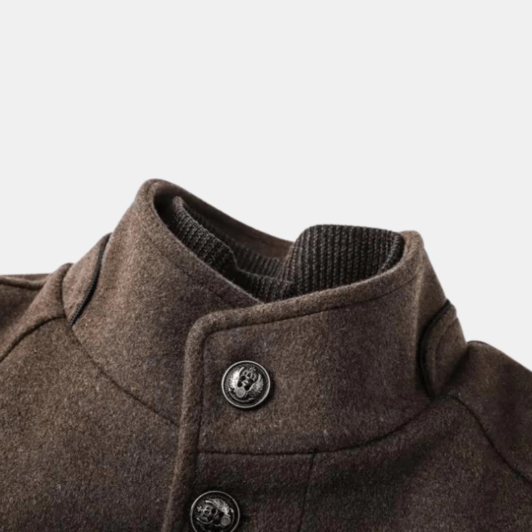 Torino High-Neck Coat