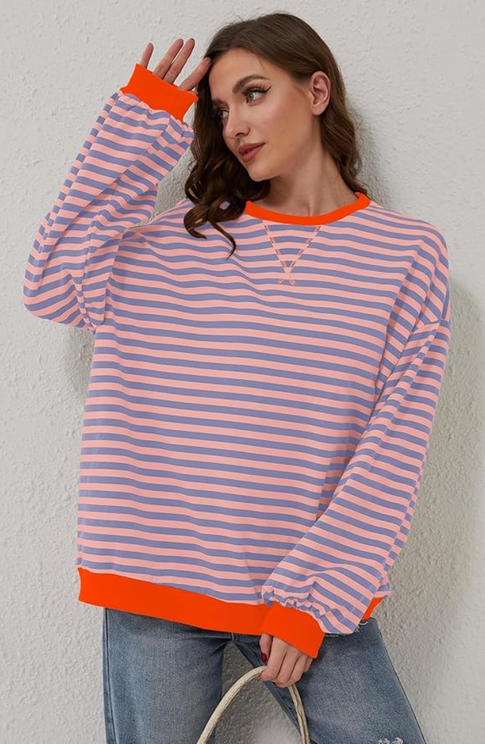 Amelia Striped Sweater