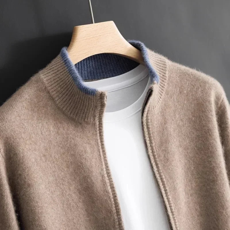 Gent Cashmere Zip Jacket
