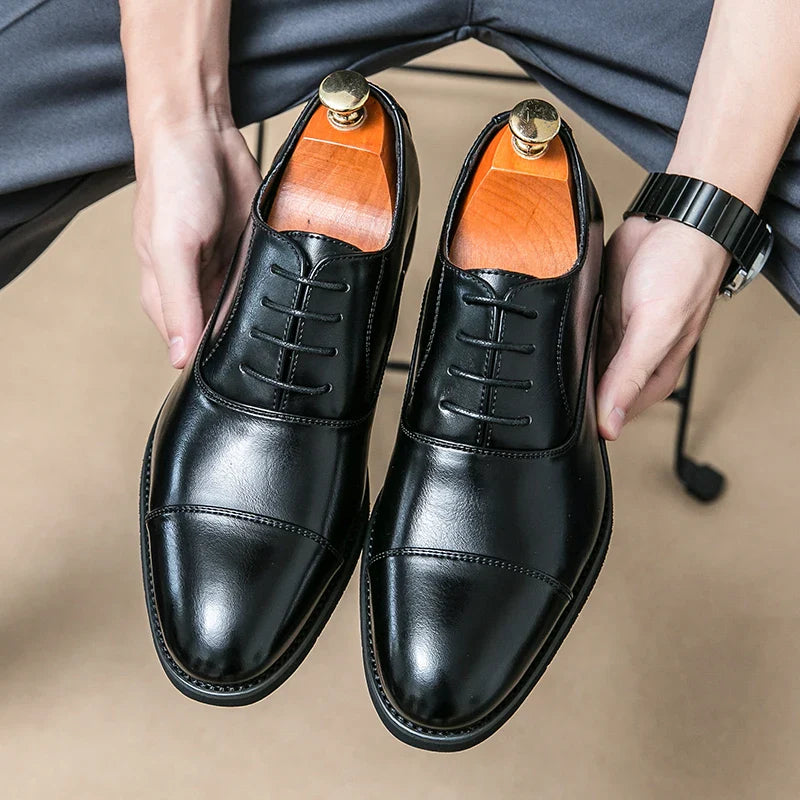 Leather Oxford Dress Shoes