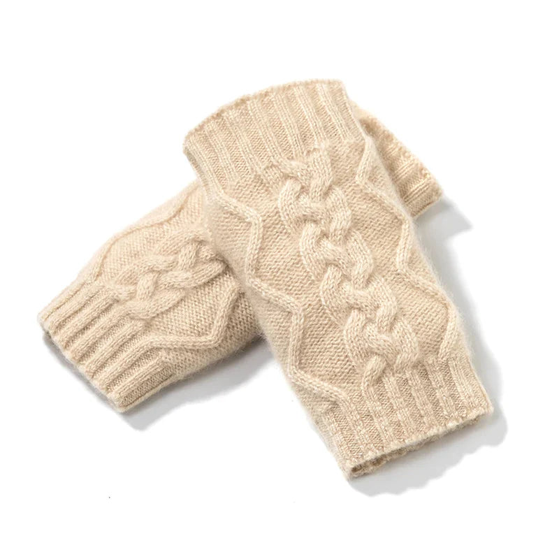 Toni Cashmere Fingerless Gloves