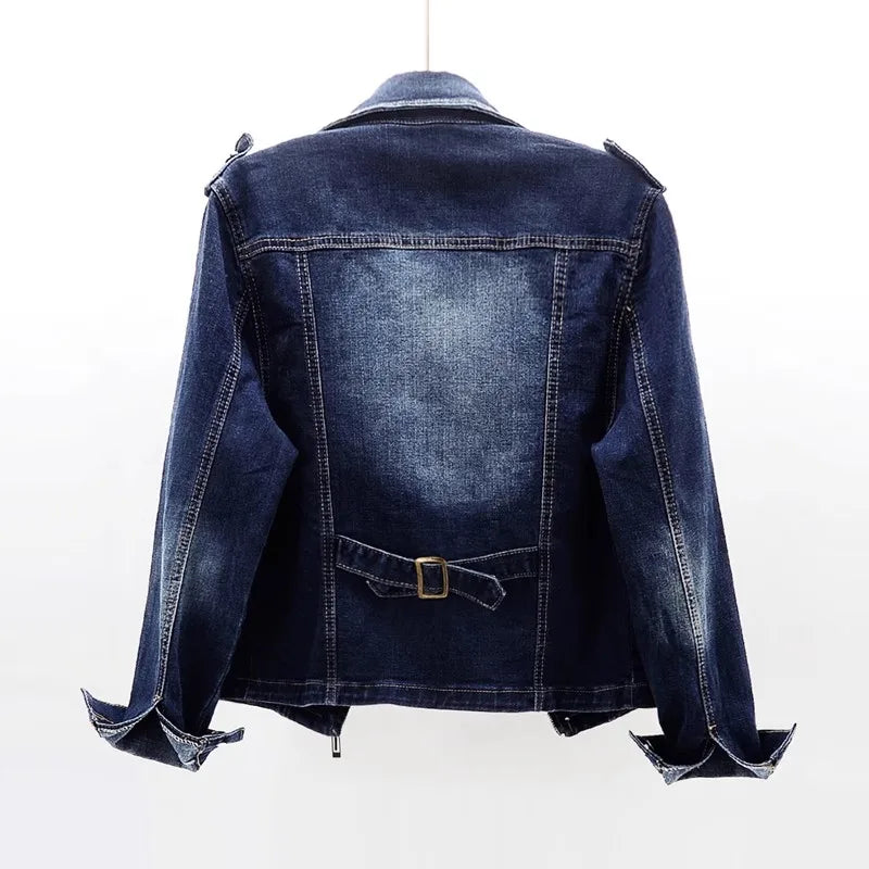Arla Zip Denim Jacket