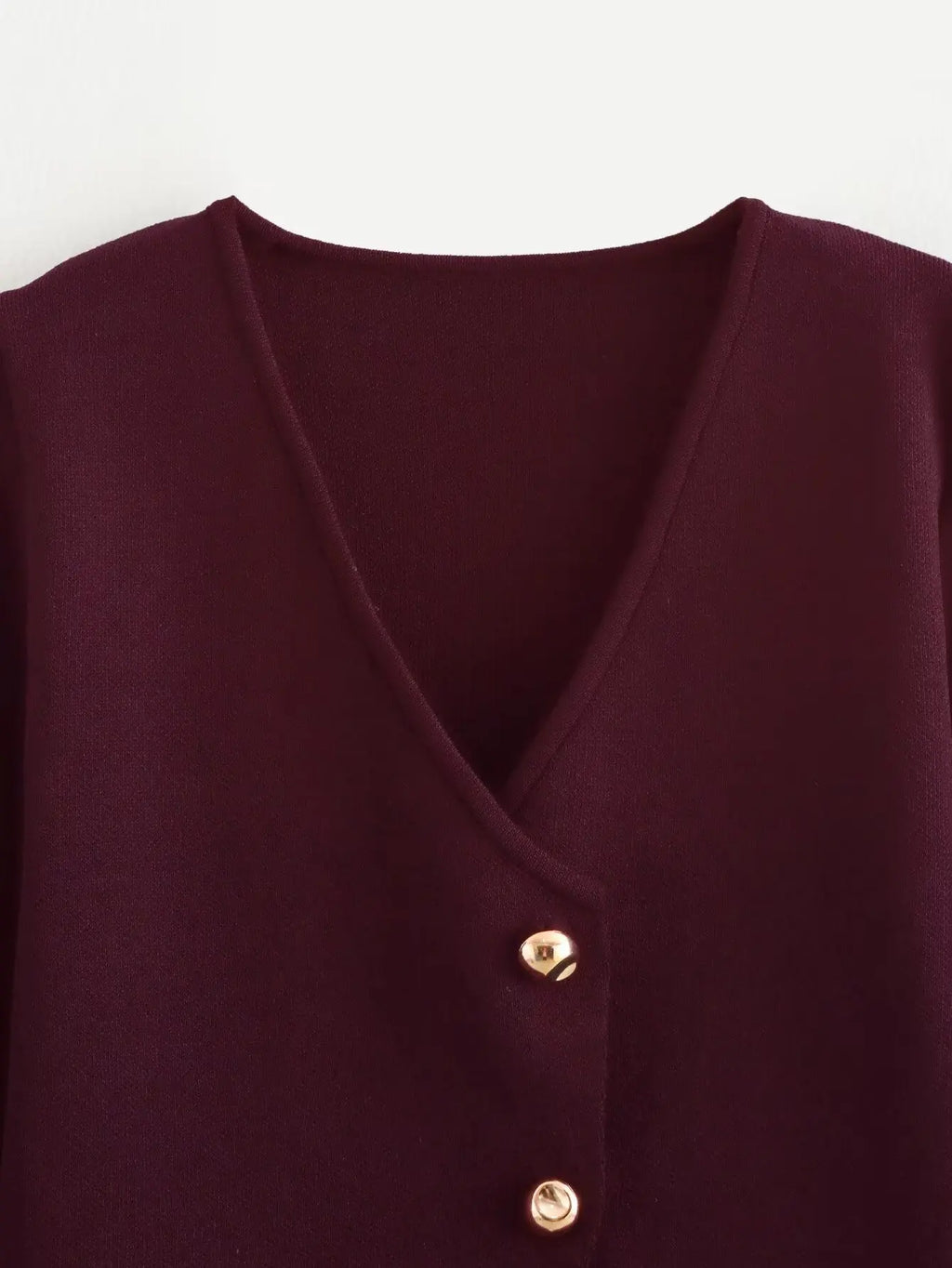 Milan Asymmetric Button Cardigan