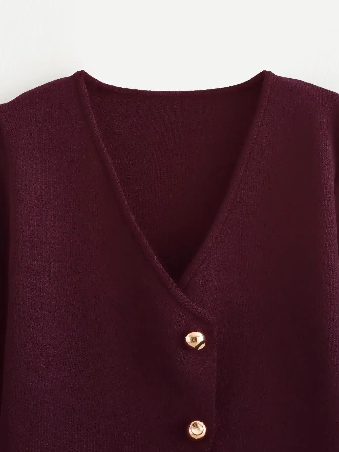 Milan Asymmetric Button Cardigan