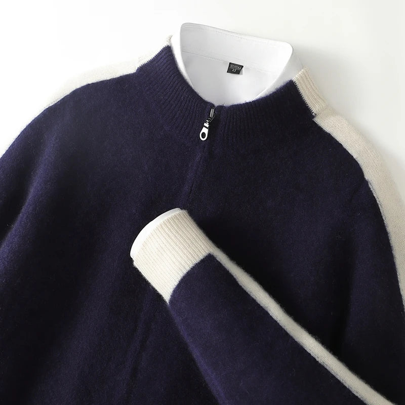Calden Cashmere Zip Up