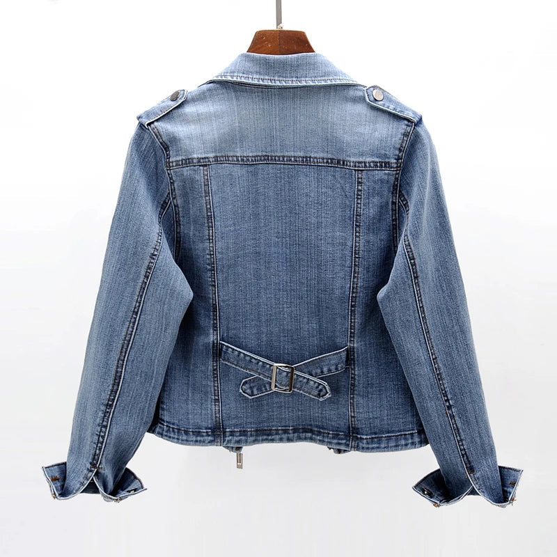 Arla Zip Denim Jacket