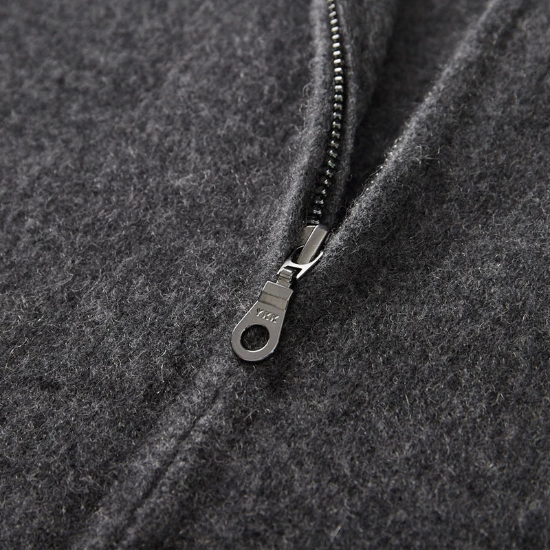 Calden Cashmere Zip Up