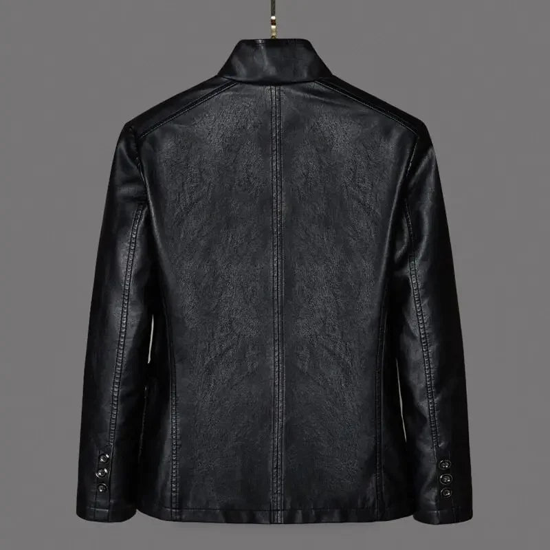 Varenna Leather Blazer