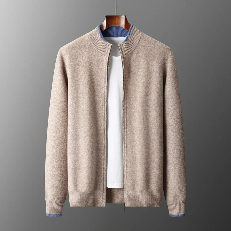 Gent Cashmere Zip Jacket