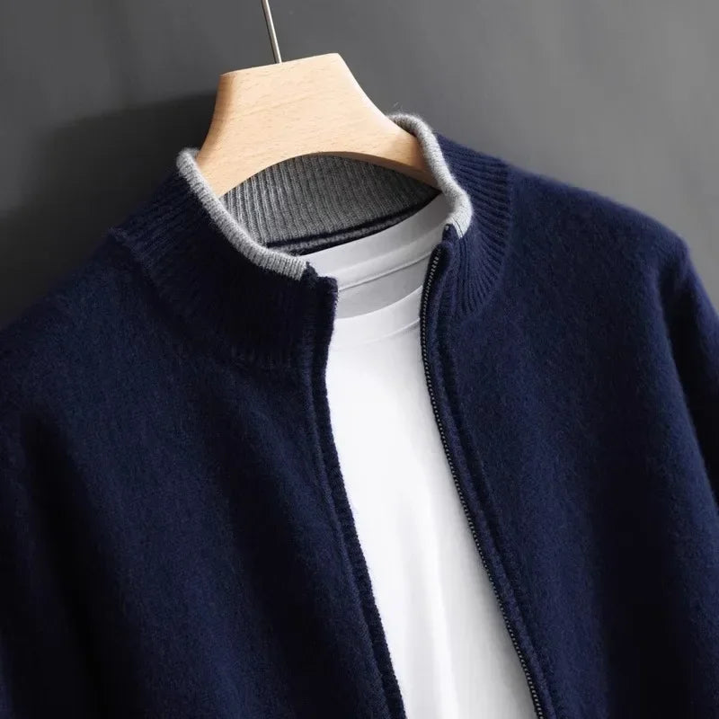 Gent Cashmere Zip Jacket