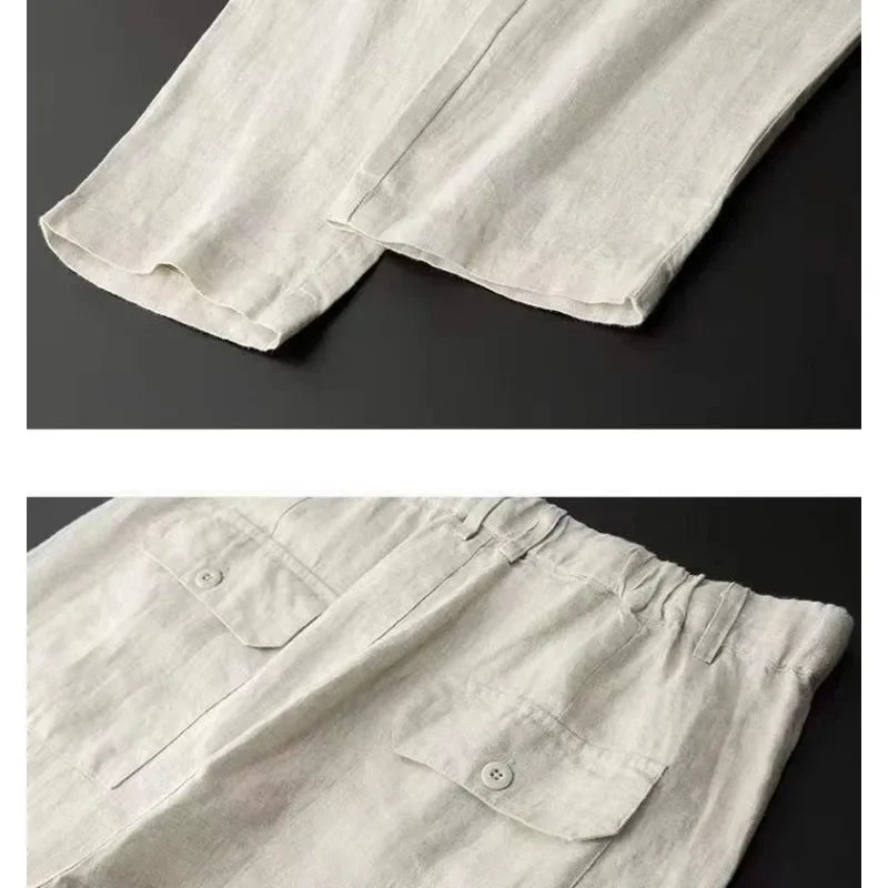 Carlos Linen Suit Set