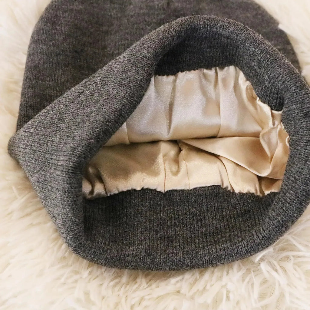 Silvra Satin Beanie