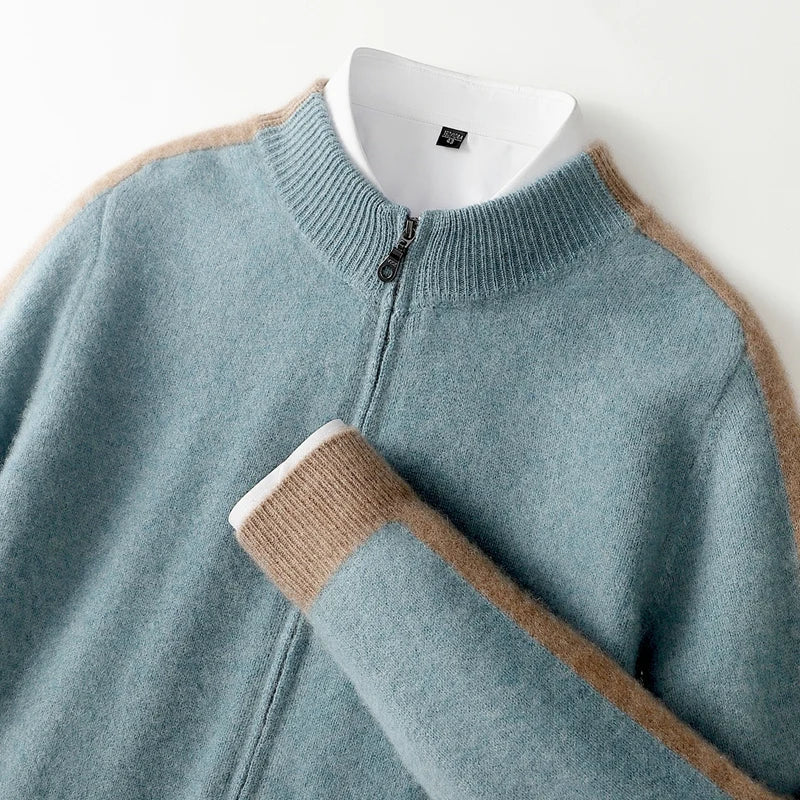 Calden Cashmere Zip Up