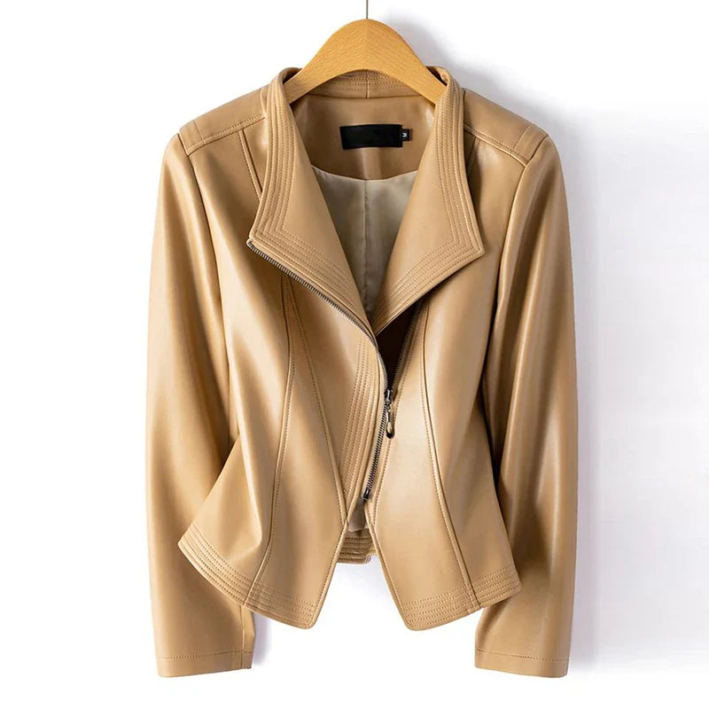 Aurea Sheepskin Moto Jacket