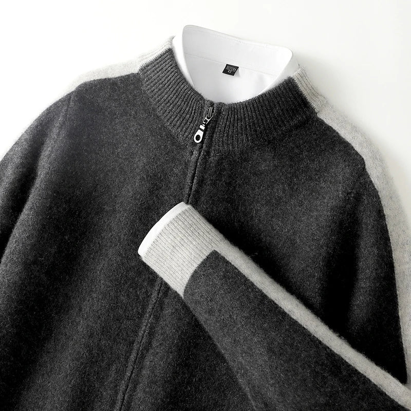 Calden Cashmere Zip Up
