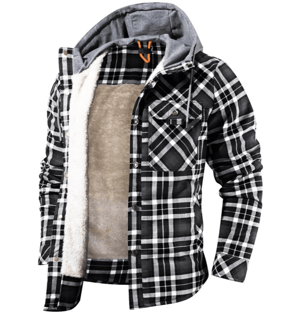 Norwood Hooded Flannel Jacket