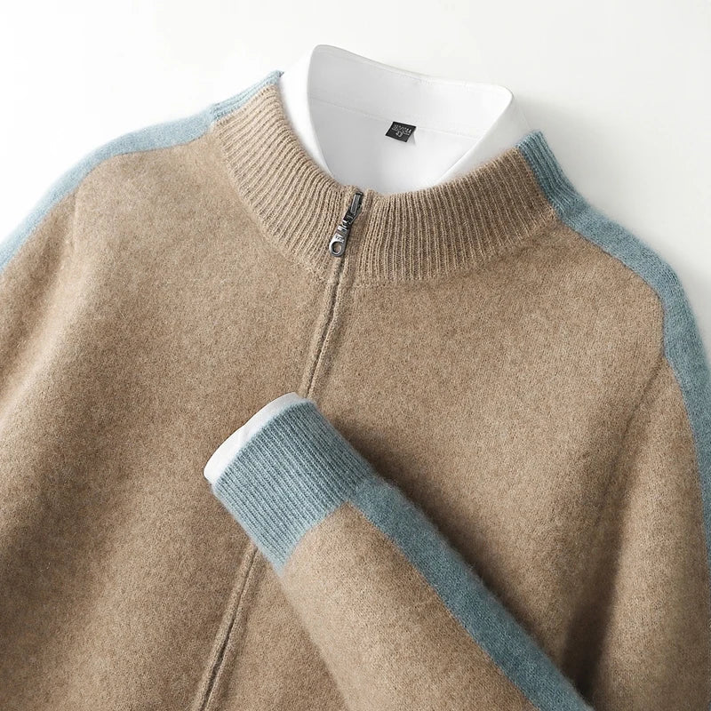Calden Cashmere Zip Up