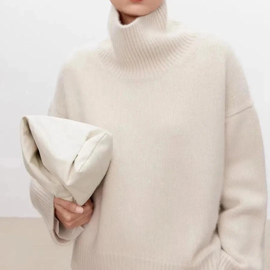 Altair Cashmere High-Neck Sweater