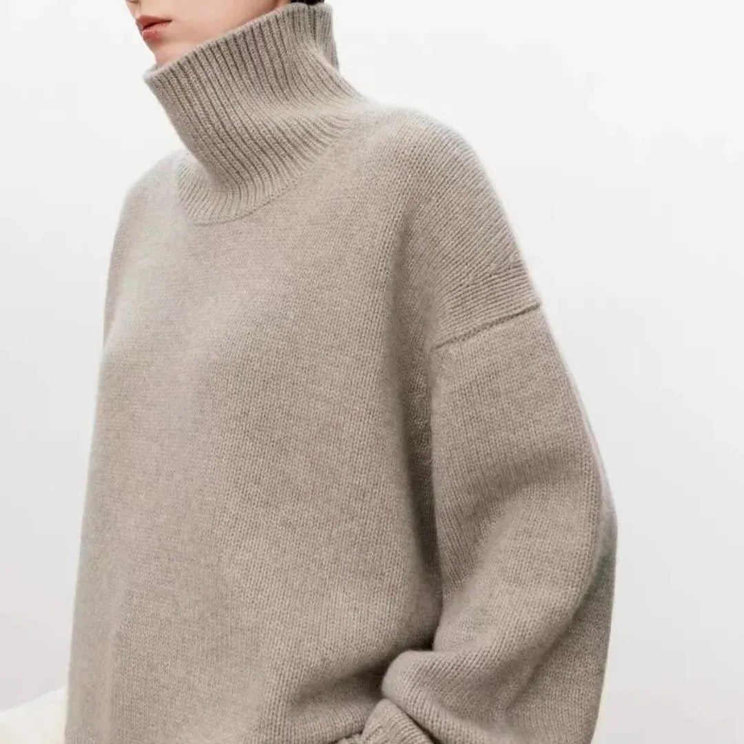 Altair Cashmere High-Neck Sweater