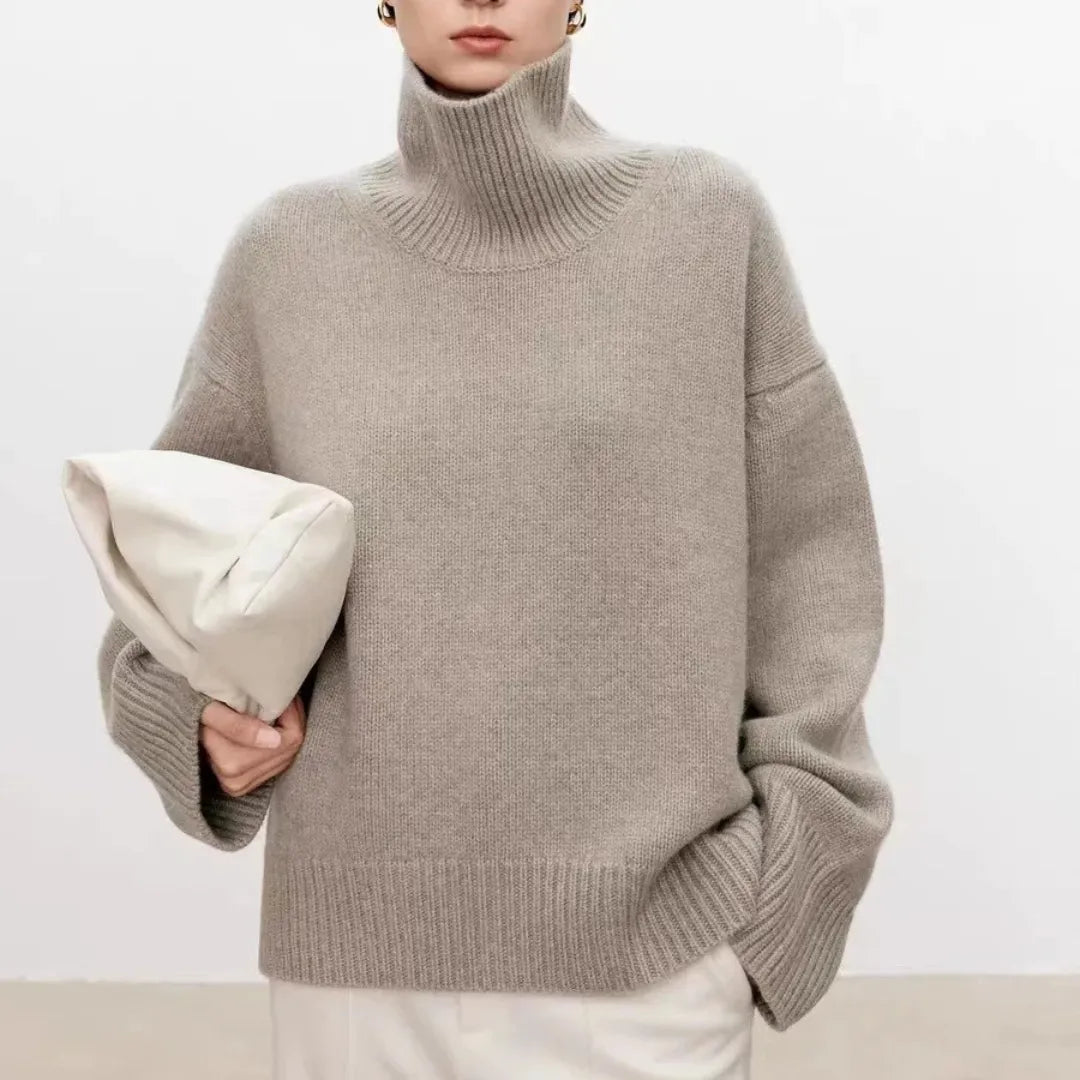 Altair Cashmere High-Neck Sweater