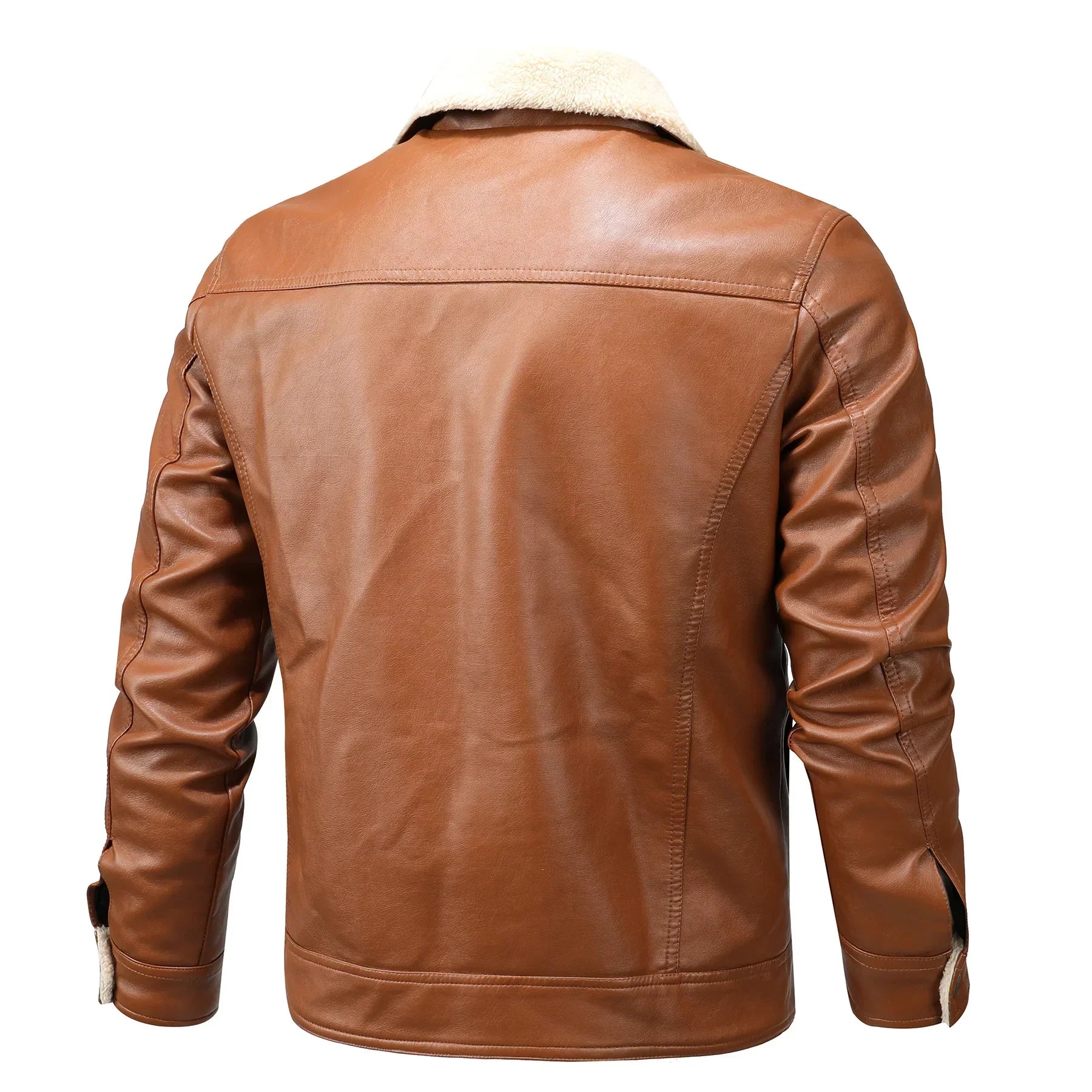 Cannes Leather Biker Jacket