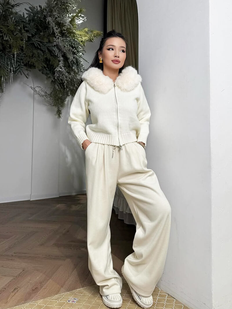 Aurelia Faux Fur Hooded Jacket