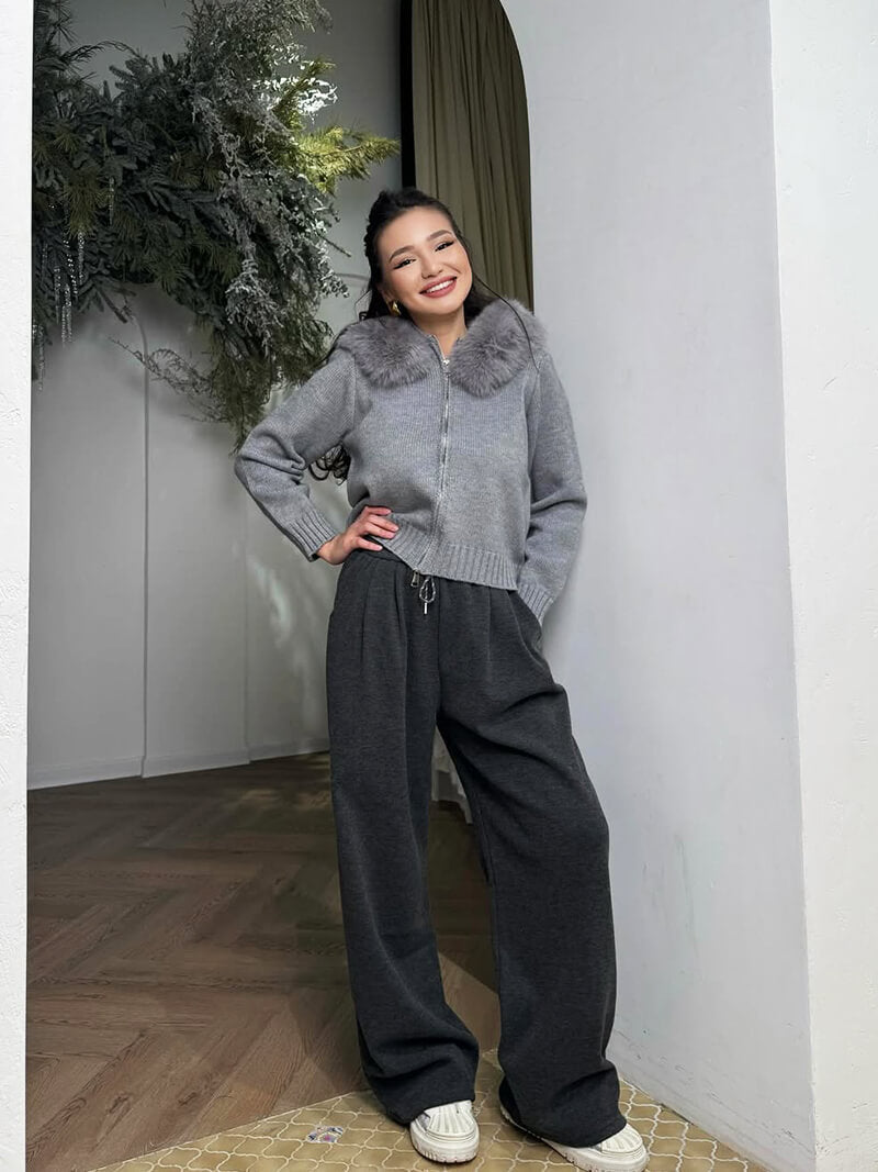 Aurelia Faux Fur Hooded Jacket