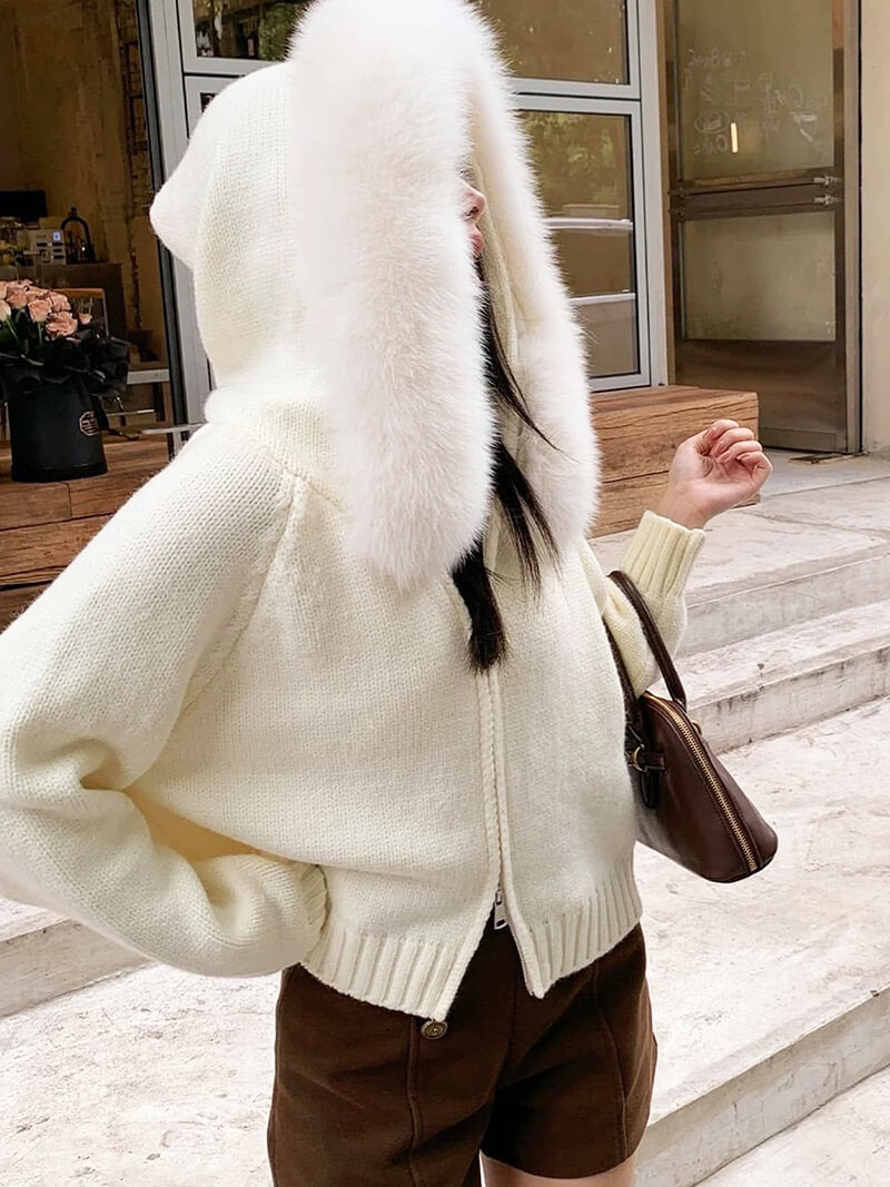 Aurelia Faux Fur Hooded Jacket