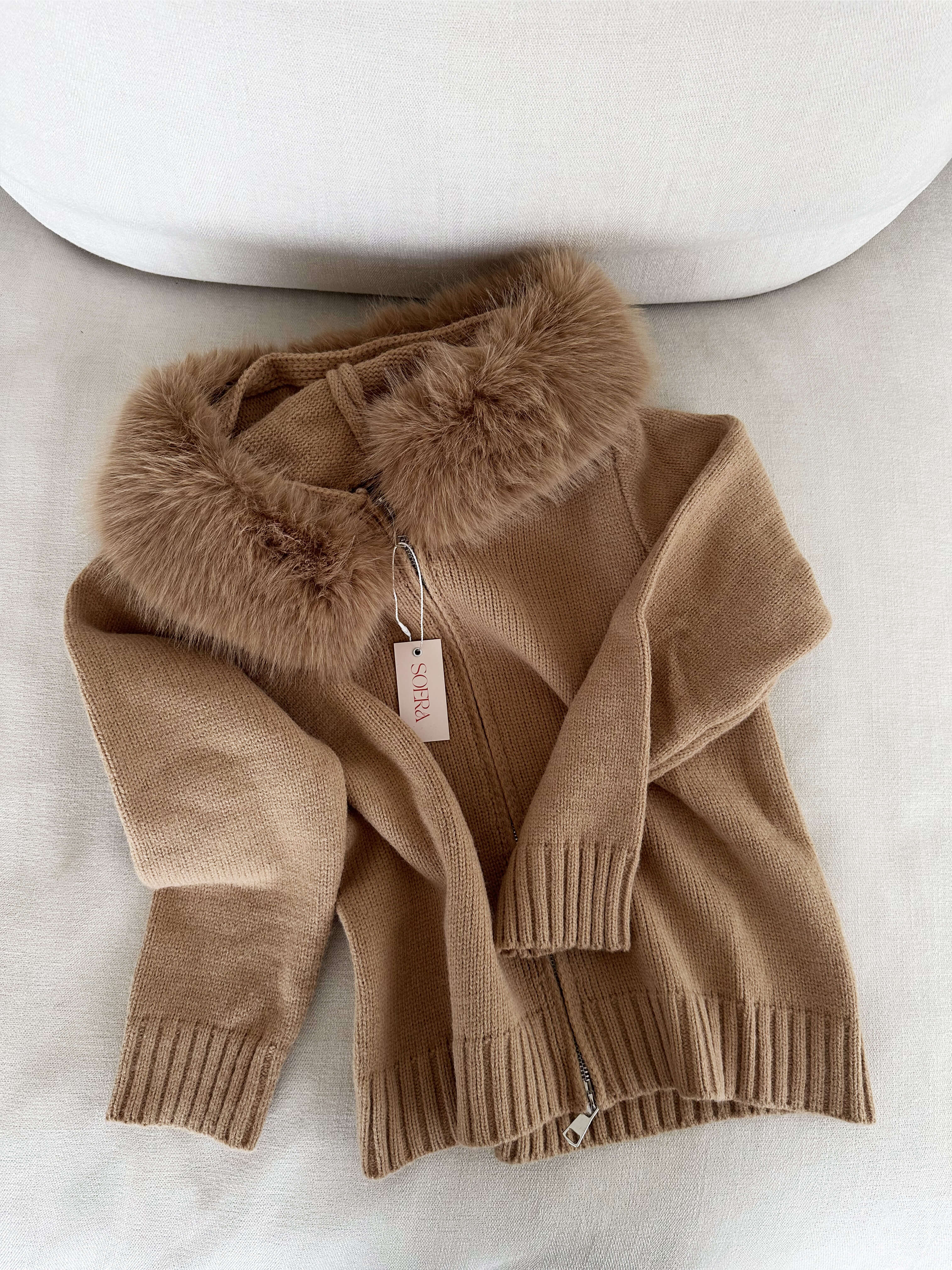 Aurelia Faux Fur Hooded Jacket