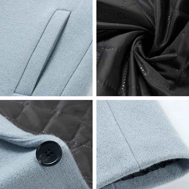 Marenzo Wool Trench Coat