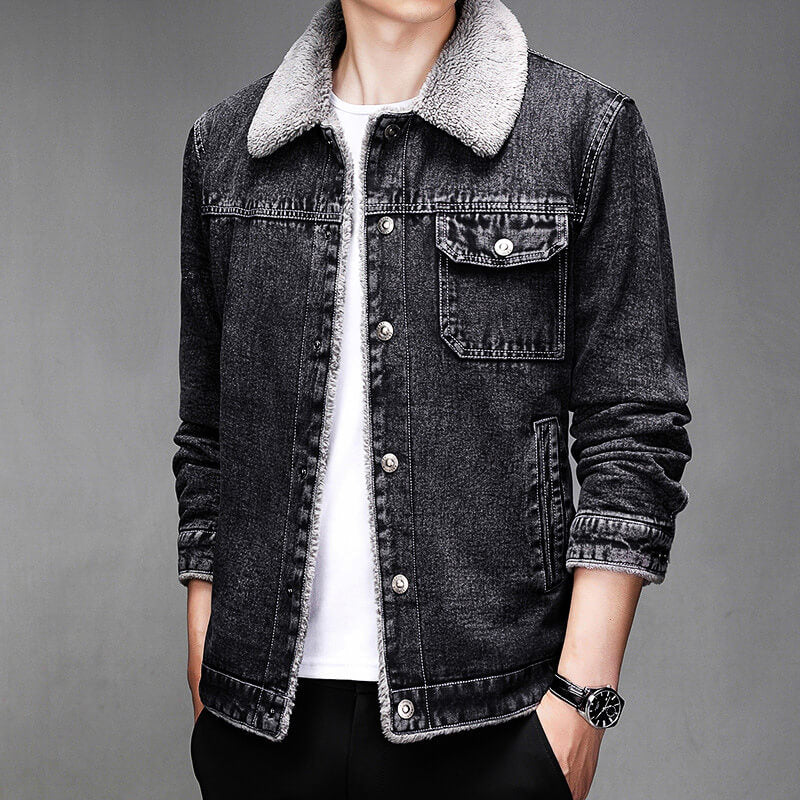 Cortland Sherpa Denim Jacket