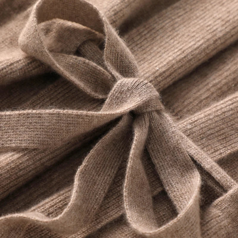 Aurelle Cashmere Tie Vest