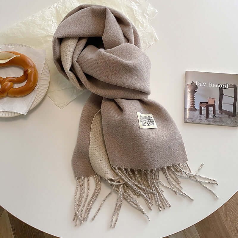 Bellano Reversible Cashmere Scarf