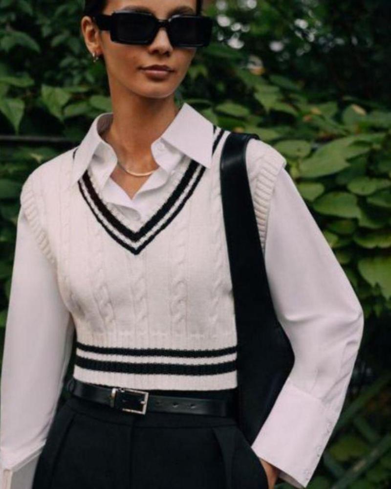 Valette Knit Sweater Vest