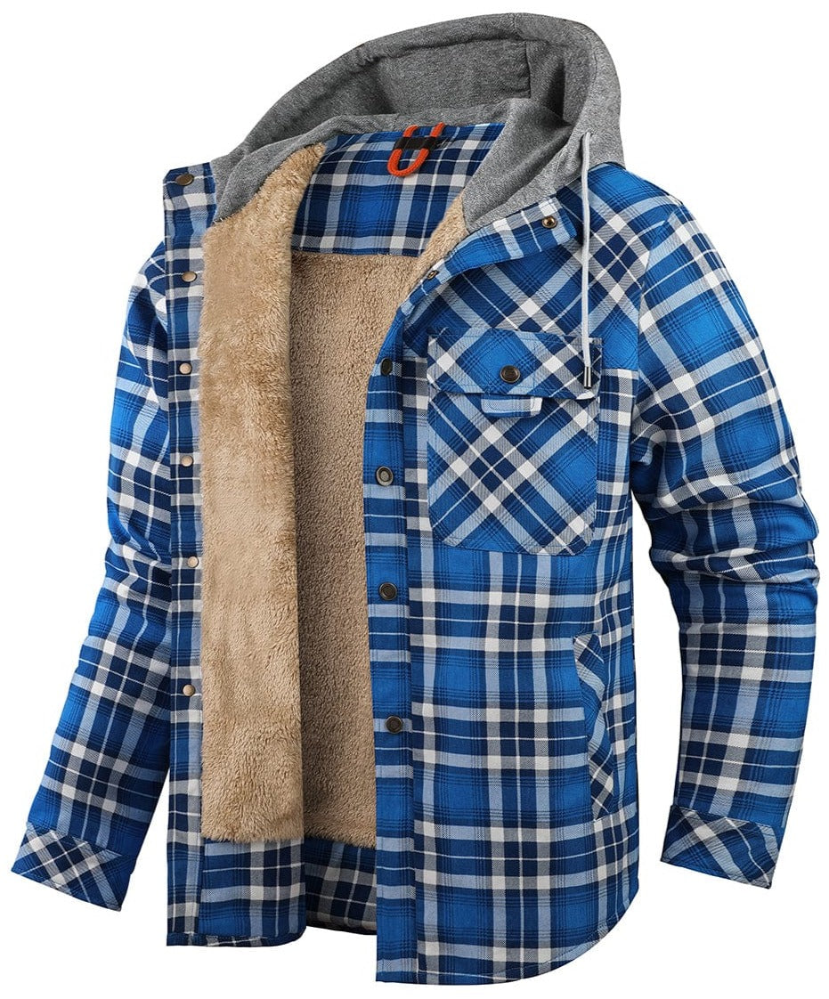 Norwood Hooded Flannel Jacket