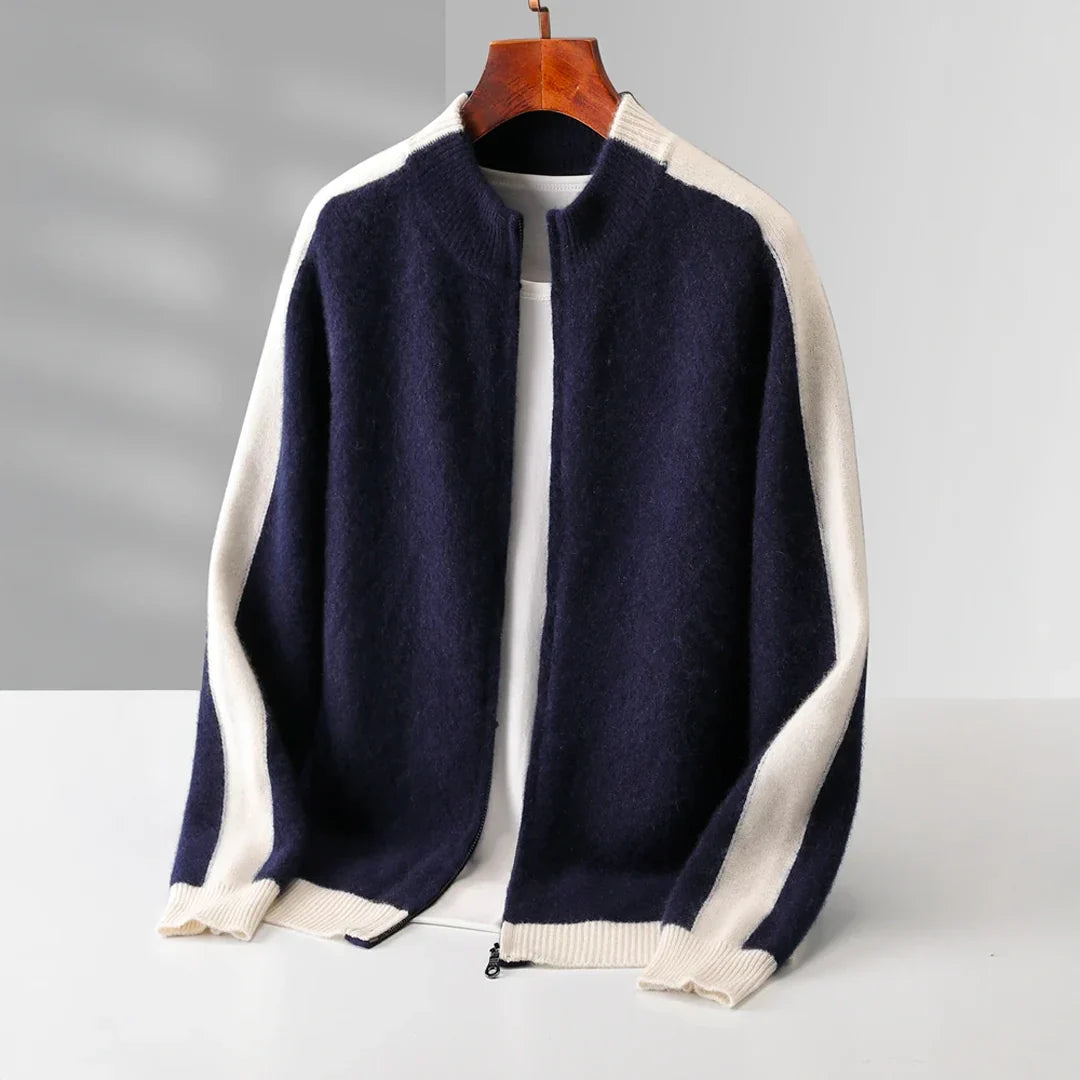 Calden Cashmere Zip Up