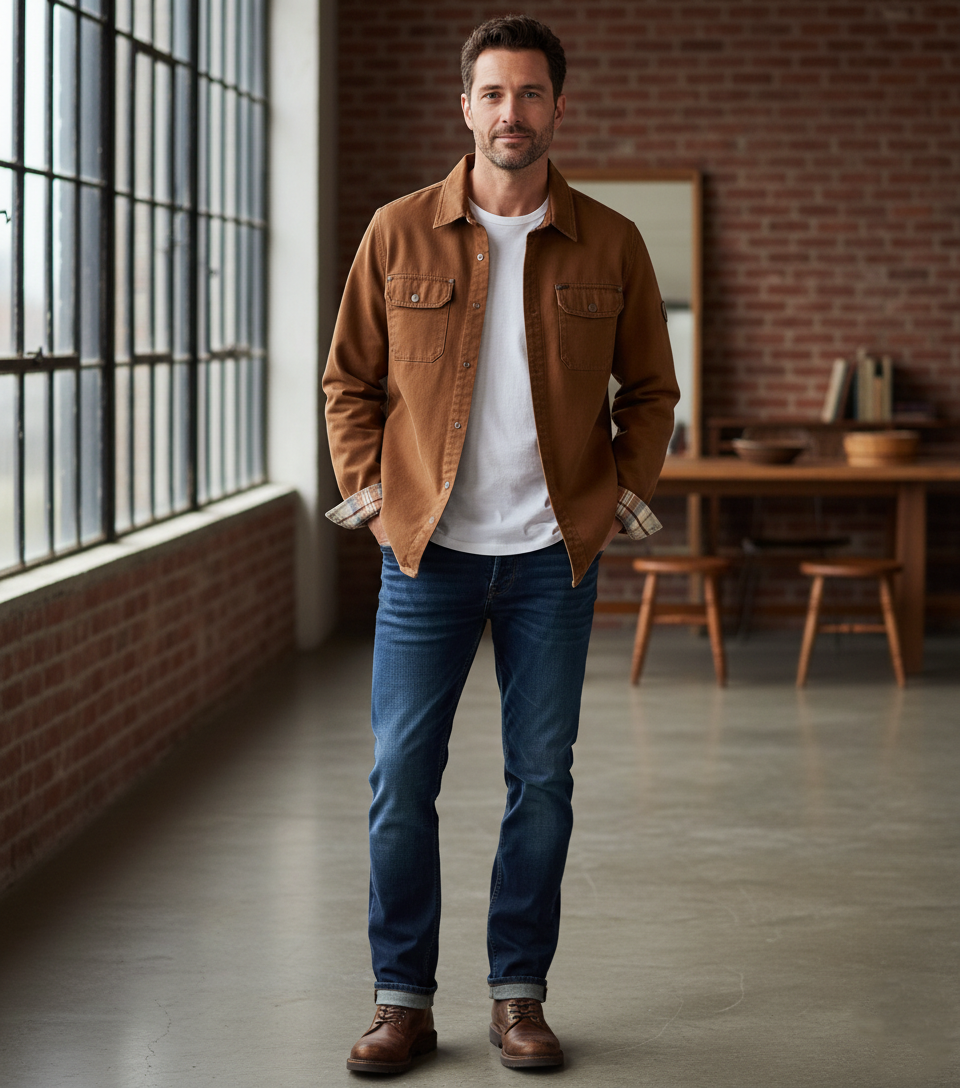 Hawthorne Canvas Over shirt