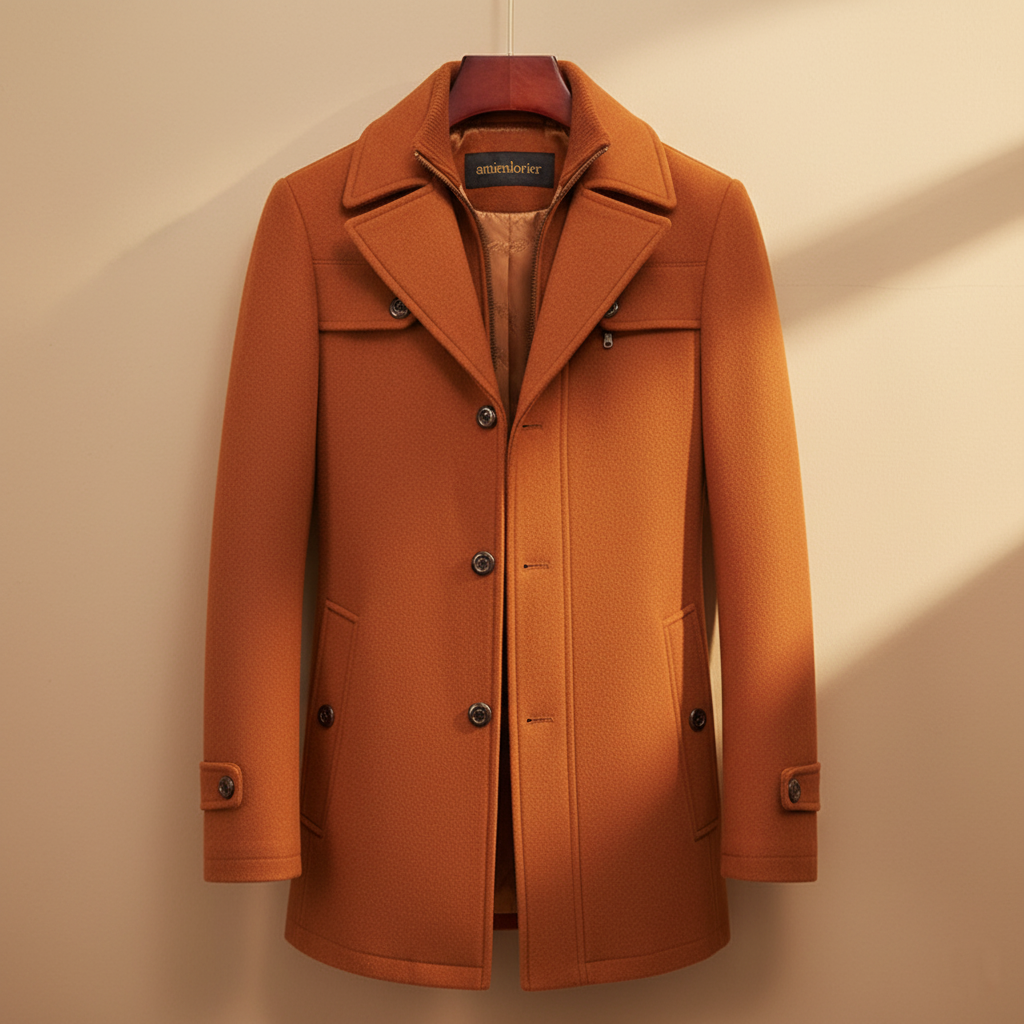 Langford Wool Blend Overcoat