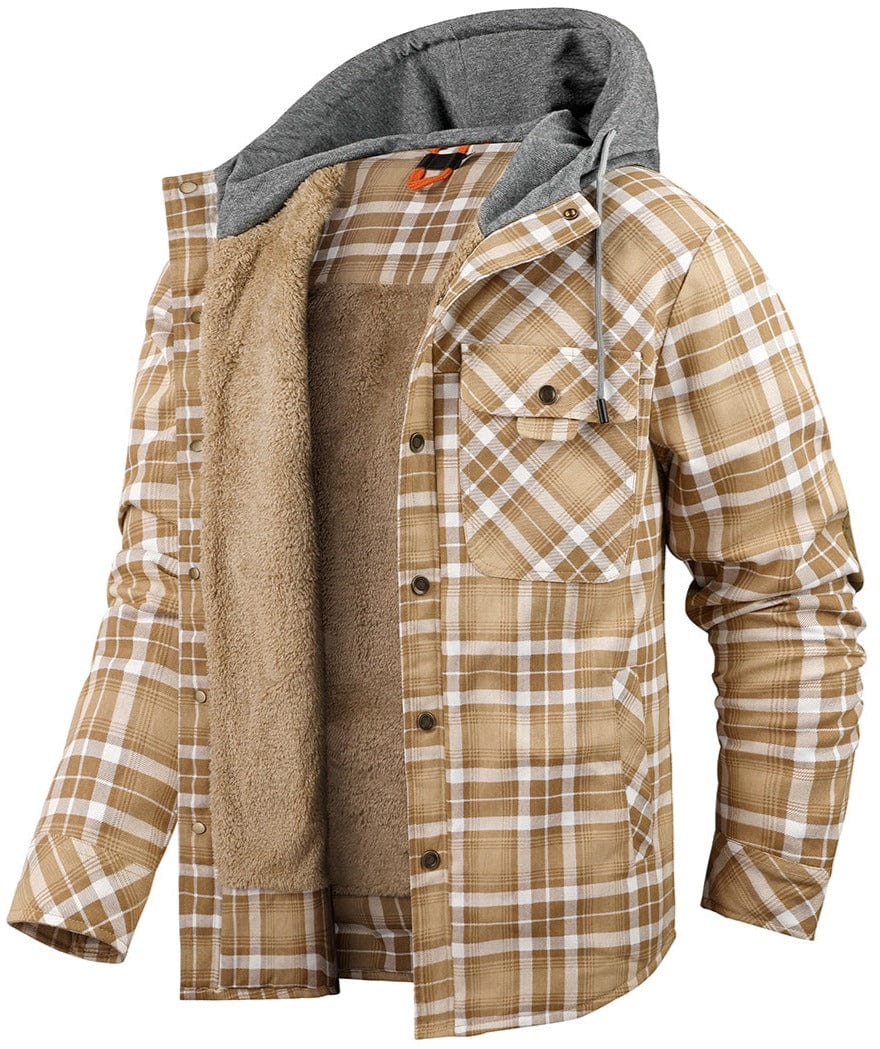 Norwood Hooded Flannel Jacket