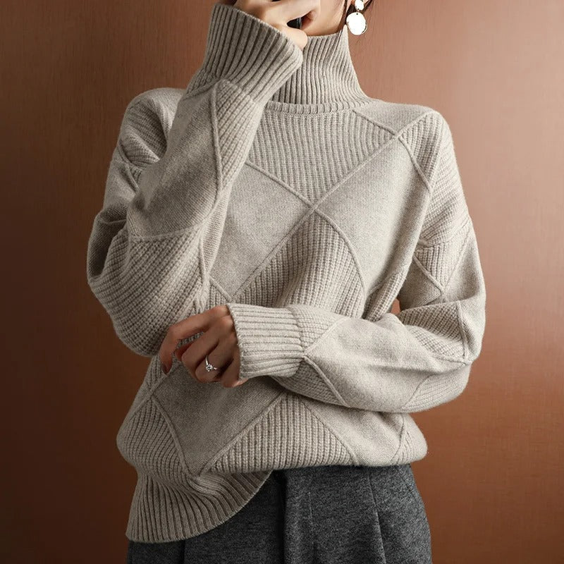 Lunaria Cashmere Turtleneck