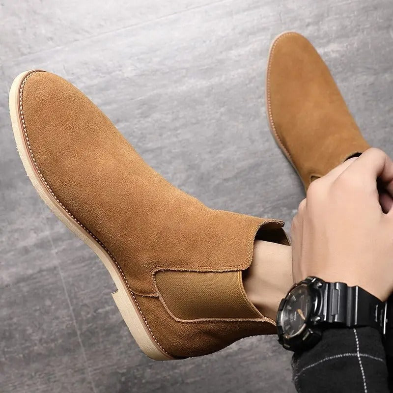 Monts Suede Chelsea Boots