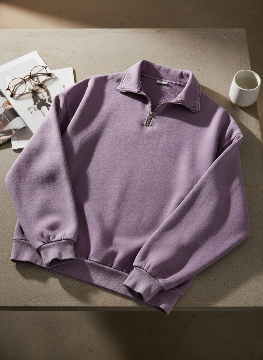 Marseille Half Zip Sweatshirt