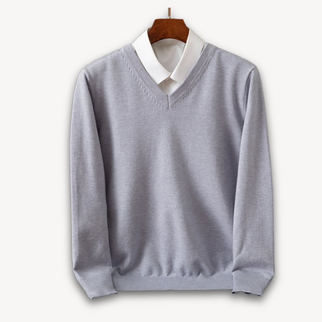 Men’s Valerio Cashmere V-Neck Sweater