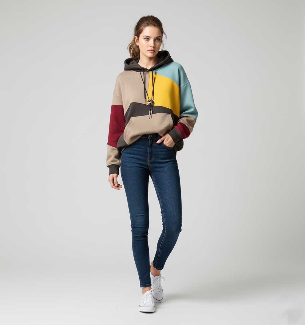 Vetra Colorblock Hoodie