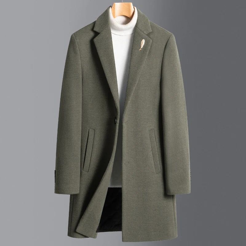 Marenzo Wool Trench Coat