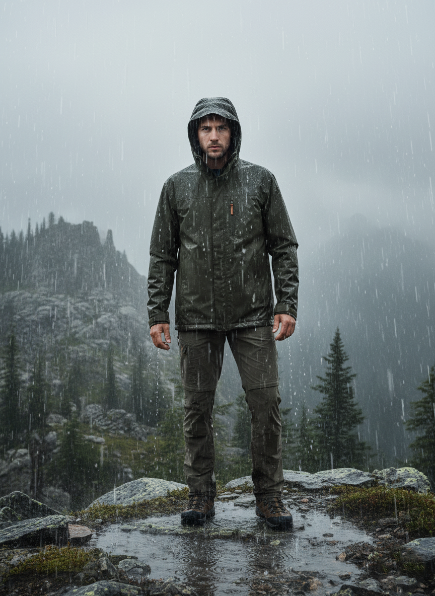 The Valiant Waterproof Windbreaker